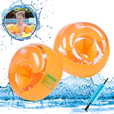 Braccioli Bambini, Bracciali Gonfiabili Da Nuoto 1 A 4 Anni, Anello Di Nuoto Galleggiante Per Bambini Peso Consigliato 6-20kg Circonferenza Del Bracci