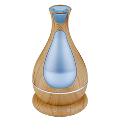 Samnuerly umidificatore 400 ml, purificatore per Macchina per aromaterapia tattile per disattivare la Lampada da Notte Colorata venatura del Legno Cam características