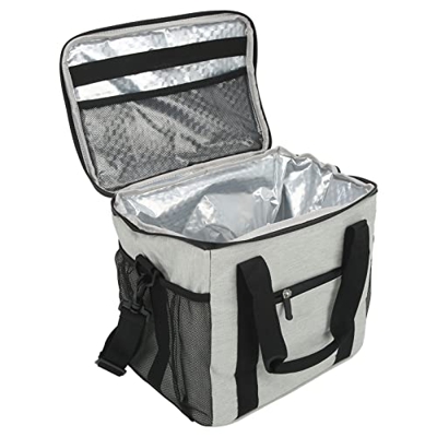 VGEBY Borsa per Pasti All'aperto, Borsa Termica Riutilizzabile in Tessuto Cationico Borsa Termica Portatile da Spiaggia di Grande capacità per attivit