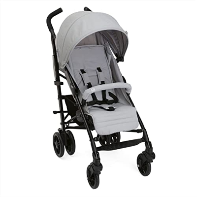 Chicco Liteway 4 Passeggino Leggero Pieghevole da 0 Mesi a 22 kg, Portata Max 25 kg, Reclinabile e Compatto, con Manicotto Paracolpi, Posizione Nanna,