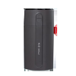 Desktop humidifier 800ml Cool Mist Humidifier Desktop Air HumidifierMist Diffuser Portable Double Spray Humidifier for Office (Color : White) (Grey Gr precio