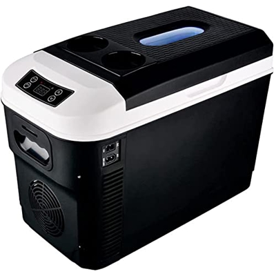 Frigorifero portatile piccolo 15L/16Qt per auto 12 V/24 V/220 V per uso domestico refrigeratore e scaldino scatola da viaggio congelatore per campeggi