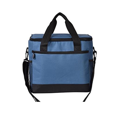 Portatile 17L Impermeabile Isolamento Termico Borsa da Picnic Fredda per Campeggio Escursionismo Picnic Cestino da Picnic all'aperto (Color : Navy Blu