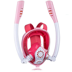 Maschera da Snorkeling Integrale Maschera da Snorkeling Integrale Respirazione Sicura Maschera da Immersione Panoramica A 180° con Sistema Dry Top Dop precio
