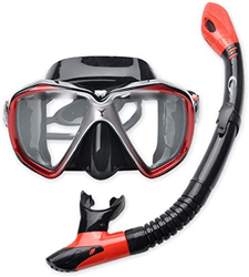 QHYXT Occhiali da Immersione Occhiali da Immersione A Pieno Facciale Occhiali da Snorkeling per Uomo Set da Snorkeling Impact Festival Occhiali da Imm características