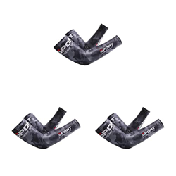 ICDKOYK 3 Set di Ice Sleeve Arm Protezione solare per esterni Per Patchwork Raffreddamento Sciarpa per il viso Scudo precio