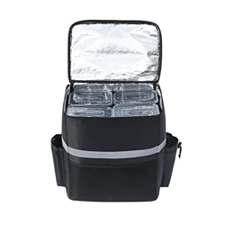 QARNBERG Zaino refrigerante 35L Borsa Termica Extra Large per Alimenti Borsa Termica Scatola frigo Conservazione Fresca Zaino per la Consegna del Cibo en oferta