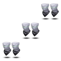 ICDKOYK 3 Set di Manica del ghiaccio Braccio Protezione solare per esterni Per Patchwork Raffreddamento Sciarpa per il viso Antiscivolo Assorbimento d características