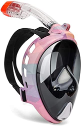 QHYXT Diving Snorkel Diving Scuba Subacquea Anti Fog Full Face Snorkeling Attrezzatura da Snorkeling Professionale per Donne Uomini Bambini Nuoto Snor características
