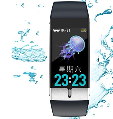 Smartwatch Orologio Intelligenti con Monitor della Temperatura Corporea, Frequenza Cardiaca, Pressione Sanguigna, Ossigeno nel Sangue, Monitoraggio de