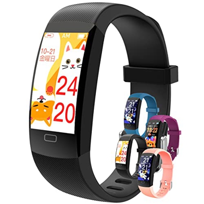 Smartwatch Orologio Intelligente, tracciamento Fitness del monitoraggio del Sonno della Pressione sanguigna della frequenza cardiaca della Temperatura