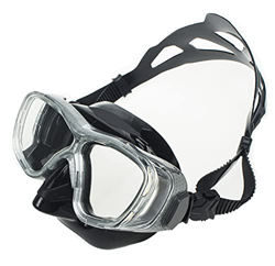 Attrezzatura da snorkeling a secco antiappannamento brevettata, set di maschere da snorkeling pieghevoli, ampia vista panoramica e set professionale p en oferta