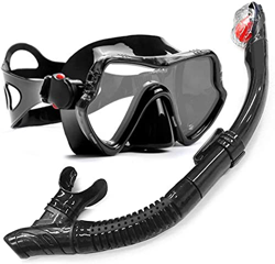 Spacmirrors Maschera da Snorkeling Set da Snorkeling Professionale antiappannamento per Immersioni, Nuoto, Snorkeling e Altri Sport subacquei en oferta