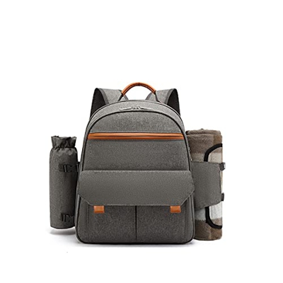 Borsa Frigo Turismo Picnic Buns Outdoor Palettery 4 Pezzi di Borsa Spalle Sacchetto di Ghiaccio Zaino Grande capacità Borsa Isolante 994 (Color : 2)