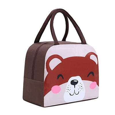 Borsa Frigo Borse di Isolamento Bottiglia di Latte Borse del Fumetto Animali del Fumetto Cibo Impermeabile Borsa Termica Bambini Donne Adulte Uomo Bor