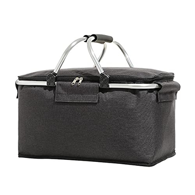Borsa Frigo Pieghevole Picnic Sacchetto Cestino Grande capacità Multifunzione Dispositivo di Raffreddamento unilivolo all'aperto BBQ. Contenitore da C