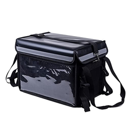 Borsa Frigo 80L Sacchetti di Raffreddamento ad Alta Grande Ampio Sacchetto di Ghiaccio con pranzi Termici isolati per Il Ghiaccio 994 (Color : Black) precio