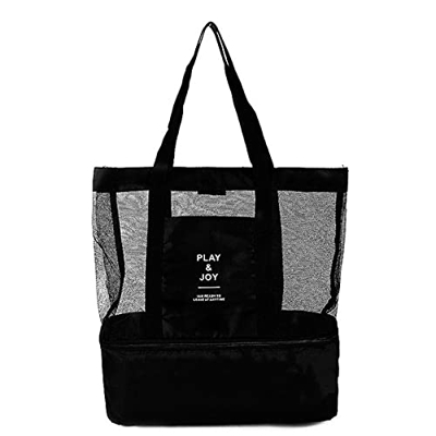 Borsa Frigo Picnic Double Cooler Bag Multifunzione Mani Borse Bottiglie Organizzatore Alimentare Ice Borsa Ghiaccio Portatile Birra Cooler 994 (Color 