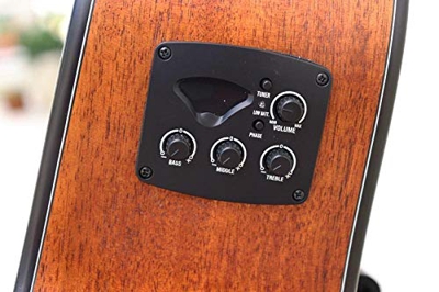 Le Stringhe A Mano Chitarra Acustica Elettrica XIXINYA (Color : Guitar with EQ, Size : 41 Inches)