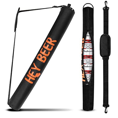 Topretty Golf Beer Sleeve 7 Lattine Borsa Termica per Birra, Manicotto Termico Isolante Accessori Golf per Uomo Donna, Imbracatura per Birra Impermeab