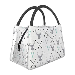 Frecce di caccia Triangoli Cervo Portatile Lunch Warmer Bag, grande capacità di isolamento Bag en oferta