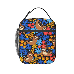 Foglie Di S-Loth Portatile Borsa Frigo Spazioso Borsa Del Pranzo Premium Sacchetti Pranzo Borsa Refrigerata Per Pesca, Campeggio 11X21X26Cm precio