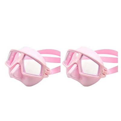 wisoolkic 2 Set di Keep Diving DM-405 Protezione per il viso in silicone Teens strato Protezione per gli occhi Scudo Protezioni per Sport acquatici