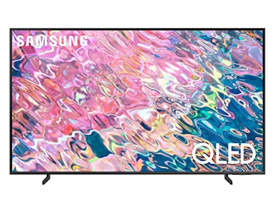 Samsung TV QLED QE75Q60BAUXZT, Smart TV 75" Serie Q60B, QLED 4K UHD, Alexa e Google Assistant integrati, Black, 2022, DVB-T2