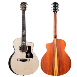 AURH Merida Andradin Solid Top Acoustic Guitar Guitar Acoustic, 41 Pollici Cocobolo Back And SAMS Guitarra XIXINYA (Size : 41 Inches) en oferta