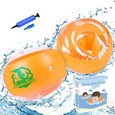 Braccioli Bambini Ambolio Braccioli Bambini Bracciali Gonfiabili da Nuoto Fasce Galleggianti Anello di Nuoto Galleggiante per Bambini e Adulti (Bracci