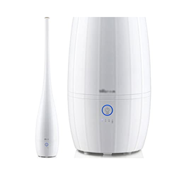 FMOPQ HumidifierFloor-Standing Humidifier Aroma Diffuser 4L Large-Capacity Silent Humidifier for Home Bedroom Water Shortage Protection Built-in Aroma precio