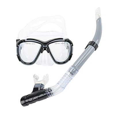chiwanji Maschera da Snorkeling, da Sub Nuoto Immersione Attrezzatura da Snorkeling per Donne Giovani Adolescenti Sport Acquatici