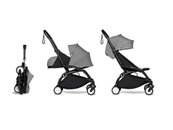 Babyzen - Passeggino pieghevole YOYO2 Babyzen grigio e poggiapiedi nero 0+ 6+ precio