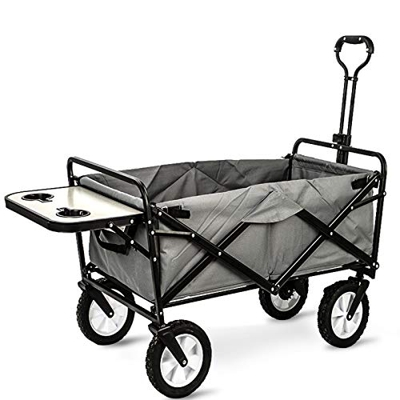 Picnic Portable Outdoor Supermarket Pet Folding Four Wheels Fishing Grocery Shopping Camping Car Camping Car 80X50X28CM 2 (14)