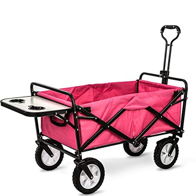 Picnic Portable Outdoor Supermarket Pet Folding Four Wheels Fishing Grocery Shopping Camping Car Camping Car 80X50X28CM 8 (17)