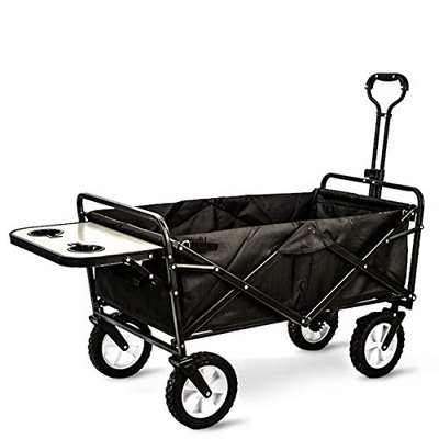 Picnic Portable Outdoor Supermarket Pet Folding Four Wheels Fishing Grocery Shopping Camping Car Camping Car 80X50X28CM 2 (2)