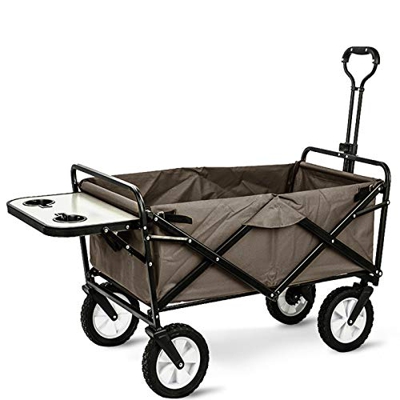 Picnic Portable Outdoor Supermarket Pet Folding Four Wheels Fishing Grocery Shopping Camping Car Camping Car 80X50X28CM 2 (7)