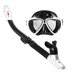 SHUAIGUO Snorkeling Snorkel Set Anti-fog Nuoto Immersioni Occhiali con facile respiro asciutto Snorkel tubo en oferta