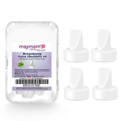 Maymom Pompa Valvola per pompe Lansinoh; Duckbills per sostituire le valvole della pompa Lansinoh; imballaggio al dettaglio fabbrica sigillato. 4pc/pk precio