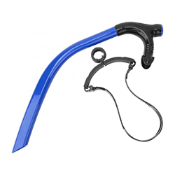 Snorkeling immersione Silicone nuoto di respirazione anteriore del tubo di respirazione proiezione di immersioni da immersione da bagno professionale  características
