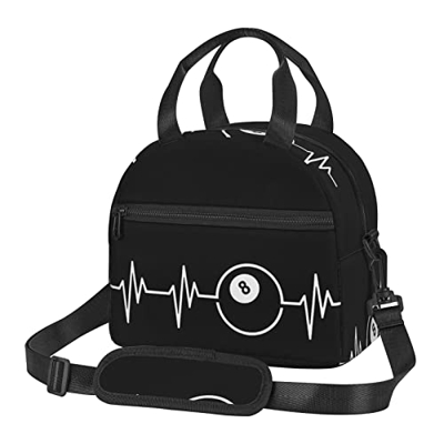 Borsa da pranzo da biliardo Borsa portatile Crossbody Pacchetto isolato Picnic Pacchetto riutilizzabile Tote Box
