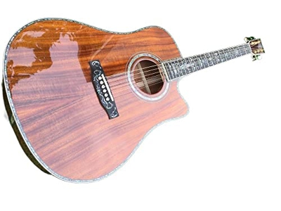 AURH Chitarra Acustica di Chataway Chitarra Acustica Chitarra elettrica Acustica a Mano Tutte la Chitarra Acustica del Taglio Singolo di Reale Traspor