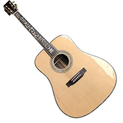 41 Pollici in Palissandro Body Guitar Acoustic Guitar Solido Abete Top Acoustic Electric Guitar Flower Intails Acoustic Trasporto Libero XIXINYA (Colo características