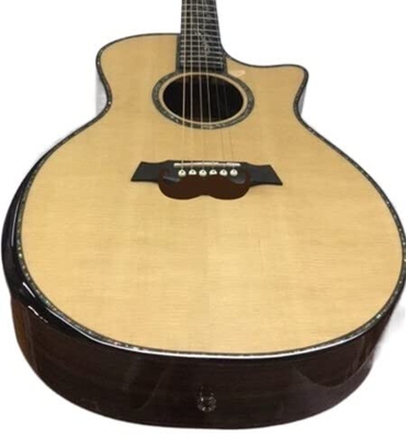 + Factory + Body Cut Chaylor Chitarra Acustica Tutto Real Tutto Solid Top PS14 Elettrico Chitarra Acustica Accous Braccio Rest SP14 XIXINYA (Color : G
