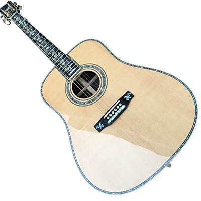 AURH Deluxe Tutta la Chitarra Acustica Solida Tutta la Vera Chitarra elettrica Acustica ad Eccellente a Mano Elettrico Acoustic Trasporto Libero XIXIN