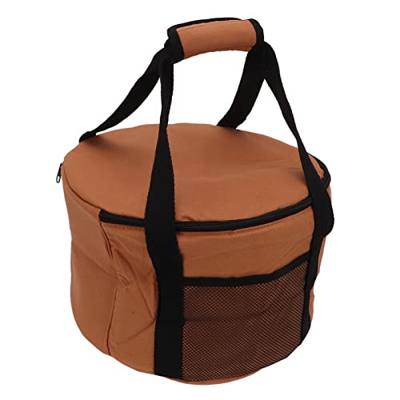 QHYTL Organizzatore di Utensili da Cucina da Viaggio da Campeggio, Borsa da Picnic Portatile di Grande capacità da 13,7 Litri per Piatto, Piatto, Ciot