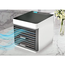 TOMYEUS Aria Condizionata Mobile, Raffreddatore Ad Aria 4 in 1 Mini Climatizzatore, Protezione Ambientale Ventilatore Acqua Fredda, per La Camera da L en oferta