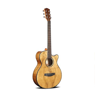 SheIRin Chitarra Acustica Full Size Guitarra Acustica Kit per Principianti per Adolescenti Adulti con Cinturino per Borsa Capo Pickguard Accordatore p