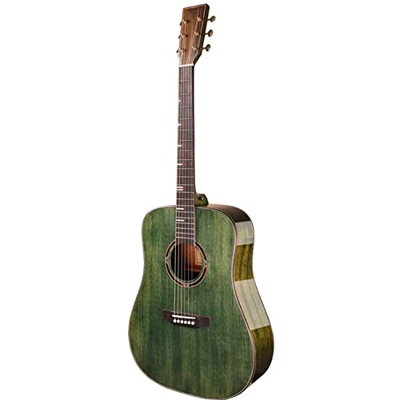 SheIRin Chitarra Acustica da 41" per Principianti, Adulti, Adolescenti, Full Size, Guitarra Acustica, con Custodia, accordatore, Plettri, Corde, capot