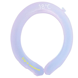 Generic Anello del Tubo del Collo di Raffreddamento,Collo indossabile per Il Caldo Estivo | Tubo per impacco di Ghiaccio Riutilizzabile per Sport e at características